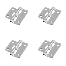 TCH Hardware 4 Pack Steel Take Apart Hinges - Lift Off Removable Hinge for Flight Case Cabinet Door Lid