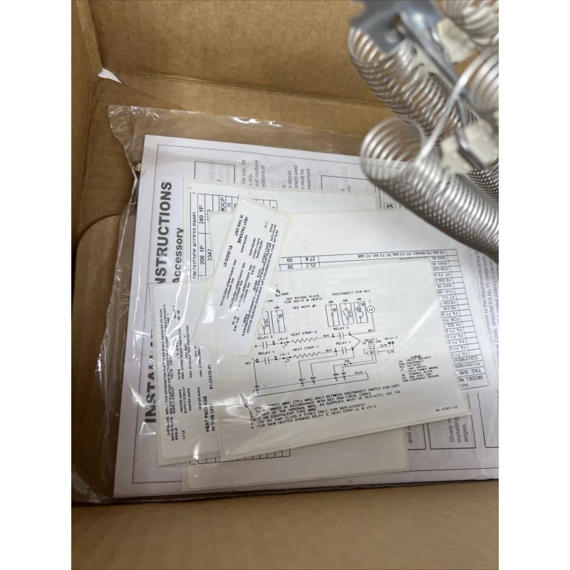 TUTCO Electric Heater, FC-0501N05LC, 81-20435-01, 208/240V, 3.3/4.4kW, 1P, 16A