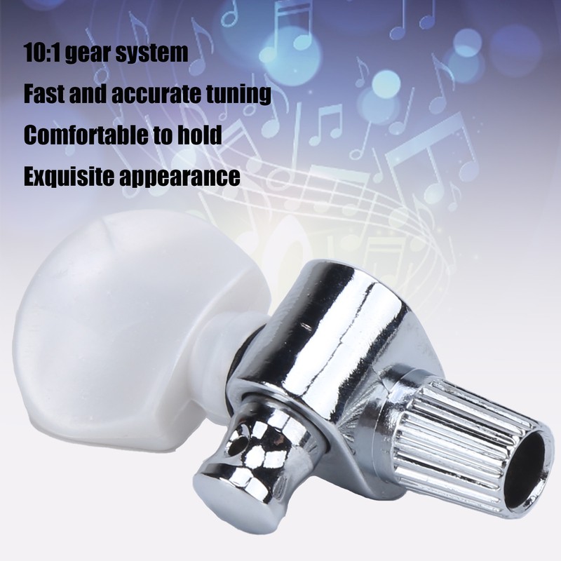 Banjo Tuning Peg 5th Chord Cylindrical Tuner 10:1 Gear System