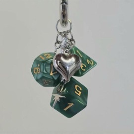 Star & Dice Billiard Ball Design Keychain - Stylish Keychain for Car Keys, Unisex Trendy Accessory, Perfect Birthday Gift for Men & Women - Colour: GJ-080-1