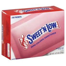 Sweet'N Low Zero Calorie Sweetener, 250 count, 8.8 oz