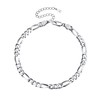 SILVERCUTE Figaro Chain Tennis Bracelets for Women Men Adjustable Bracelet