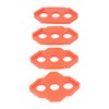 4Pcs Radius Jig Router Templates Set Rounded Corner Radius Routing