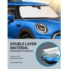 Proadsy Front Windshield Sun Shade Foldable Sunshade Protector Custom Fit