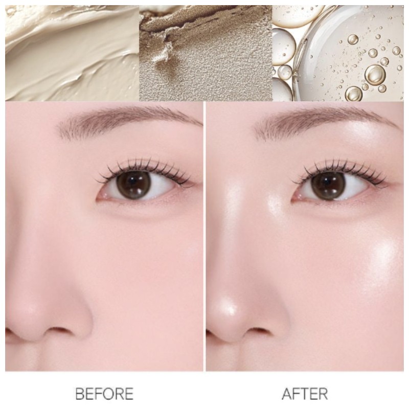 THE SAEM Glam Perfection Baked Highlighter 5.5g, Shade:03 WH01 Frosty