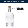 sourcing map 2 Pcs Black Plug Holes, Waterproof Rubber Button