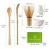 Matcha Tea Set with Whisk and Bowl, Bamboo Matcha Whisk