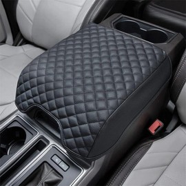Center Console Cover Armrest Lid Cover for 2015-2022 F150 F250 F350 Cushion Pad