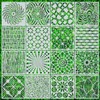 Rolin Roly Hollow Carving Geometry 15x15cm for Drafting, 32 Types,