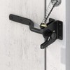 MARRTEUM Heavy Duty Self Locking Gate Gravity Latch Automatic Spring