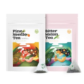 (80T)Farmer Queen Tea bag Pine Needle 40T + Bittermelon 40T Set