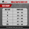 WOLF TACTICAL Molle Battle Belt Lite – 1.75” Quick-Release Combat