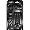 Winmau Blackout 90% Tungsten Steel Tip Darts - Straight Ringed