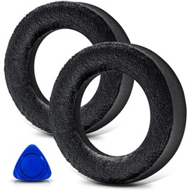 TRANSTEK Replacement Earpads Compatible with LucidSound LS20 LS25 LS30 LS40 Headset, Ear Pads Cushions with High-Density Memory Foam (Hybrid Velour)