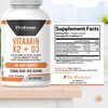 Probase Nutrition Vitamin K2 + D3 60 Capsules 30-Day Supply