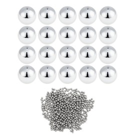 X AUTOHAUX 1.6mm Bearing Ball Bearing Steel G100 Precision Ball Silver Tone 600 Pcs