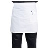 MFAZ Morefaz Ltd Waist Apron, 100% Cotton 240g/m3, Anti-dirt, White,