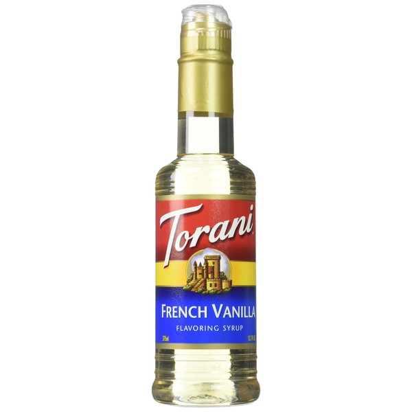 Torani French Vanilla Syrup 12.7 Fl Oz (Pack of 4)