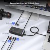 WAVLINK USB-C Docking Station 3 Monitors 100W PD w/ M.2