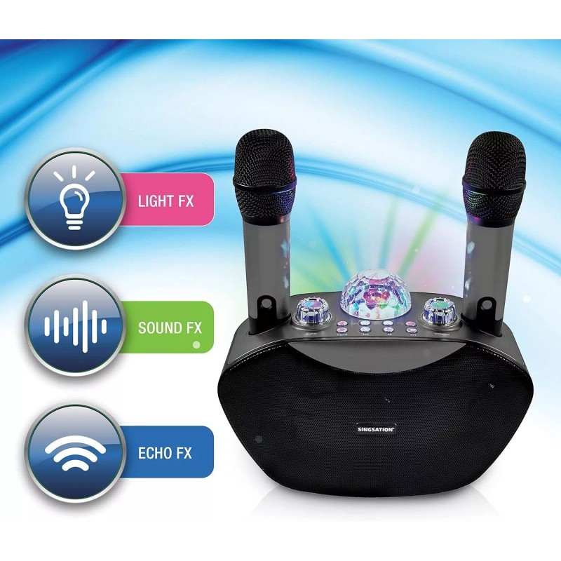 Singstation Bluetooth Karaoke Music Machine 5.0 Singstation Singing Disco Kids