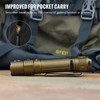ThruNite TT20 Tactical Flashlight, Customized Verison with The Outsider, High