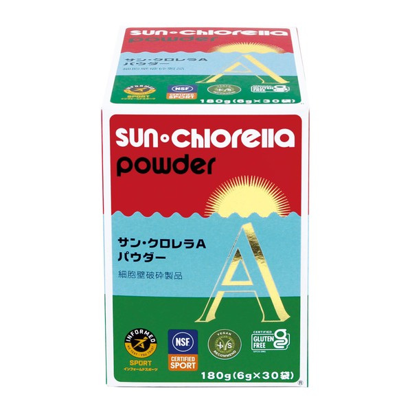 Sun Chlorella A Powder (0.2 oz (6 g) x 30 Bags)