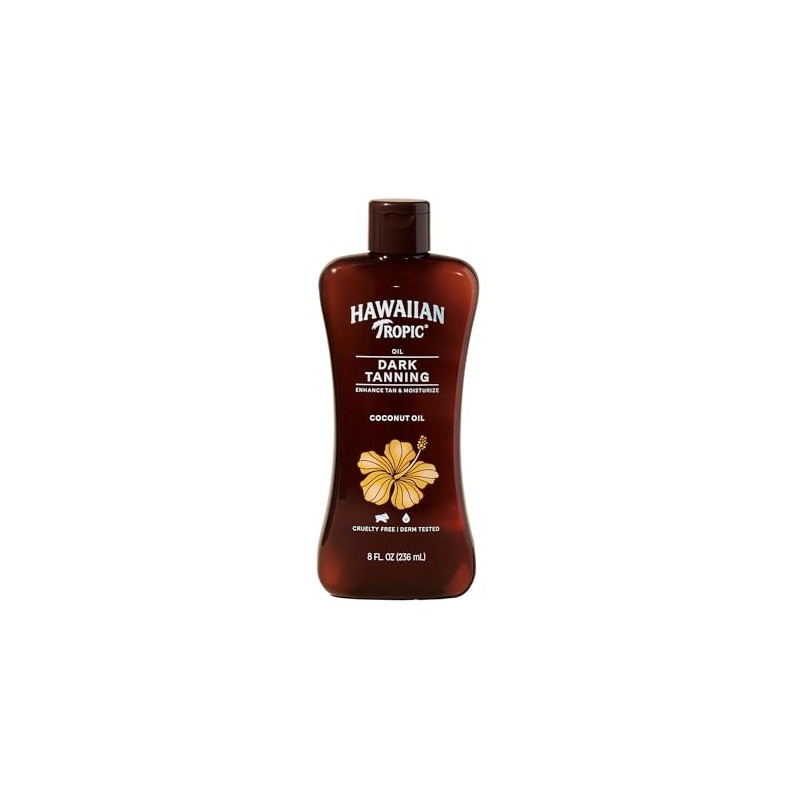 Hawaiian Tropic Dark Tanning Sun Care Moisturizing Oil - 8