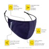 Bench. - 4 Pack Fabric Masks, Breathable, Adjustable with Dust