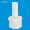 PATIKIL 6 Pack Plastic Hose Barb Reducer Fitting, 2/5" Barb