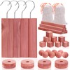 Homode Cedar Blocks for Clothes Storage, Set of 40, Cedar