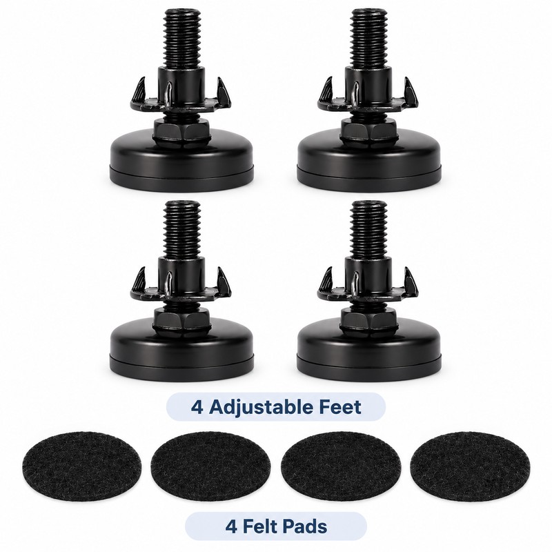 Adjustable Furniture Leveling Feet for Tables, Chairs & Sofas –