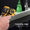 Infrared Thermometer Non-Contact Digital Laser Temperature Gun -58℉～1112℉(-50℃～600℃) Adjustable Emissivity