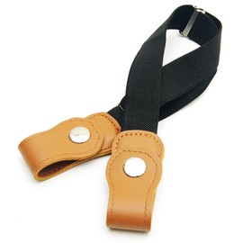 GoodsLand GD-KIDSBELT-MJBK Elastic Kids' Belt, For Boys & Girls, Stylish, For Children, Kids, For Boys & Girls, Elementary School, One Size Fits Most