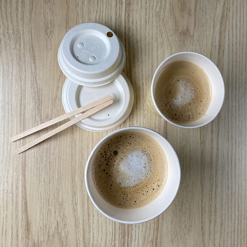 ABENA Gastro-Line Eco-Labelled Sip Through Lid for Disposable Coffee Cups,