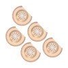 5Pcs Oscillating Saw Blade Semicircle 64mm Multitool Blade Carbide for
