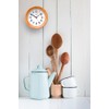 Seiko Clock KR899A Table Clock Alarm Clock Analog Wood Frame