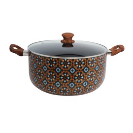 IMUSA 12.7Qt Talavera Dutch Oven w/B