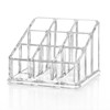 perfk 9 Grids Lipstick Holder Storage Stand Lip Gloss Holder
