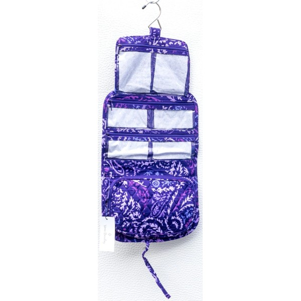 Vera Bradley Medium Travel Organizer in Paisley AmethysMakeup Travel Home
