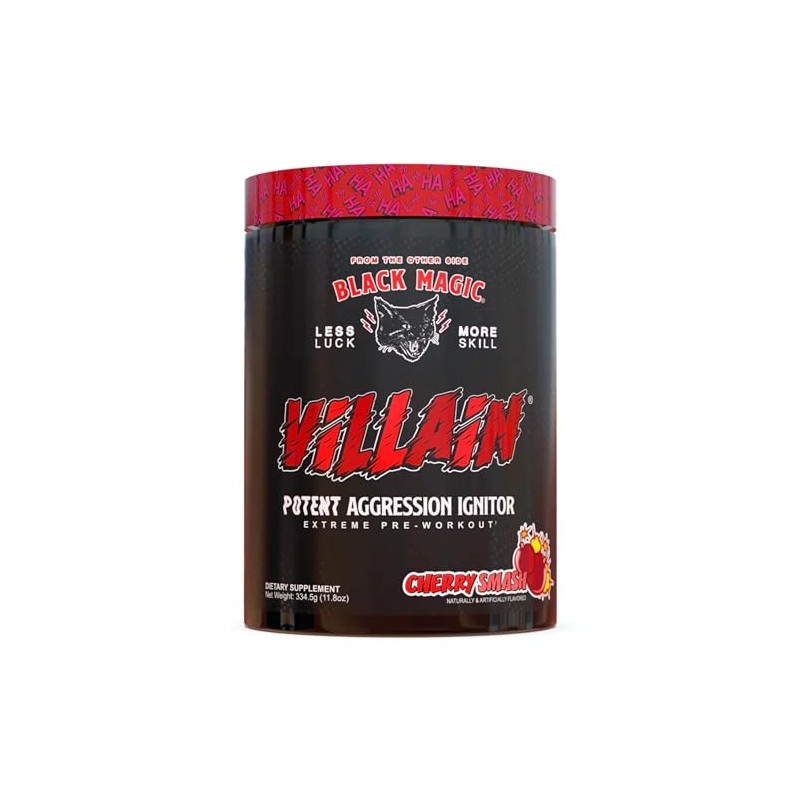 Black Magic Supply Villain High-Stim Nootropic Pre-Workout - Beta-Alanine, L-Tyrosine,