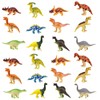 Pack of 12 Mini Dinosaur Figures, Dinosaur Figures Toy, Small