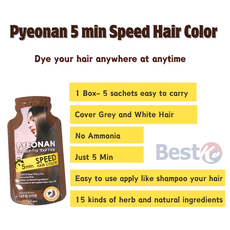 PYEONAN Speed Hair Dye Color Latest New Version Cover White