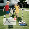 Portable Standing Misting Cooling System - 4 Nozzles DIY Sprayer