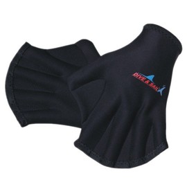 Navire Surfing SAP Stand Up Paddle for Swimming Training Paddle Water Draining Gloves One Size (Black)