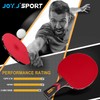 JOYJ Professional Table Tennis Paddle with Case, ITTF Approved Ping