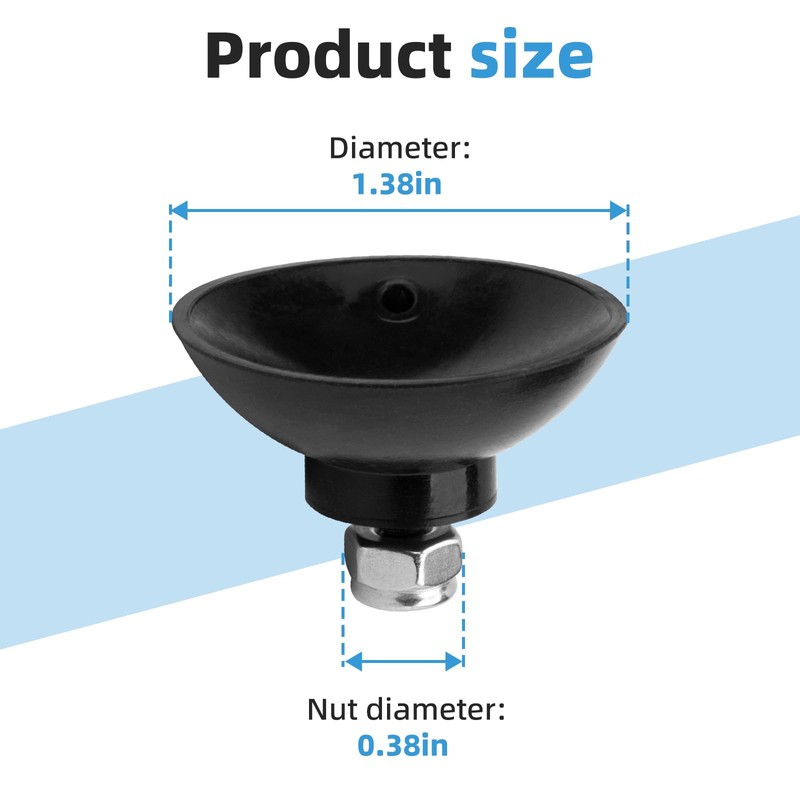 Shuisen Reacher Replacement Gripper Cups Compatible with Arcmate, EZ Grabber