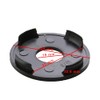 LST 4 x Wheel Centre Caps Hub Covers Black Diameter