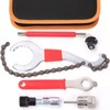 Swpeet 7Pcs Bicycle Repair Tool Assortment Kit, 3 in 1
