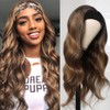 olimaruly Headband Wig Human Hair 20 inch Body Wave Ombre