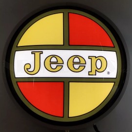 LED sign Retro Jeep wall lamp light 4x4 off road Dads Garage Wrangler Rubicon
